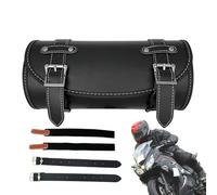 Scooter Storage Bag - Tail Pouch, Fork Mount | Leather Motorbike Organizer, Waterproof Travel Gear Bag, Use for Commuting and Outdoor Trips, Tool Carry, Needs Hold, Ride Convenience