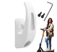 Scooter Storage Hook - 2.36x1.18x0.39in High Strength Nylon Load Hook, Electric Skateboard Hanging Carrier Bracket, Anti Slip Utility Gear Holder | Portable Traveler Accessory For Bags Totes Backpack