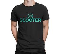 Scooter Techno,Hard Trance German Band Men Printed Mens T-Shirt Size XL Black