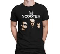 Scooter-Techno-Hard-Trance-German-Band-Men-Printed-T-Shirt-Short-Sleeve-Hip-Hop-Tee-T Black