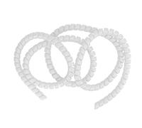 Scooter Universal Spiral Cable Wire Wrap Plastic Spiral Brake Line Wrap for M365 Pro Electric Scooter Durable Eco Friendly 110cm Length 8mm Thickness (White)