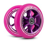 Scooter wheels 110 mm pink 2 pcs