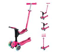 Scooter with seat GO•UP SPORTY LIGHTS (452-610-4 S)