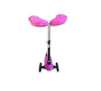 Scooterearz Pink | Children's Scooter Hand Warmers | Kids Scooter Accessories | Waterproof, Fleece-Lined Handlebar Mitts | Keep Little Hands Warm While Scooting