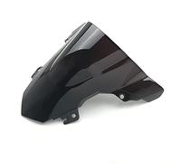 SCOOVY Compatible With BMW For S1000RR 2015 2016 2017 2018 Motorcycle Double Bubble Motorbike Wind Deflector Windscreen Windshield Extension Spoiler Motorbike Screen Visor (Color : Onecolor)