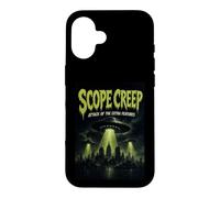 Scope Creep Programming UFO Sci-Fi Horror Old Movie Poster Case for iPhone 16