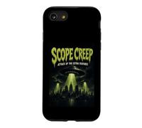 Scope Creep Programming UFO Sci-Fi Horror Old Movie Poster Case for iPhone SE (2020) / 7/8