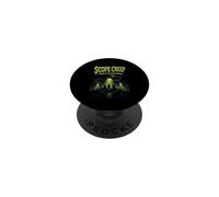 Scope Creep Programming UFO Sci-Fi Horror Old Movie Poster PopSockets Adhesive PopGrip