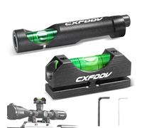 Scope Leveling Kit-Rifle scope level bubble,High Precision Magnetic Universal mounting kit for Hunting,Tactical,and Long-Range Shooting