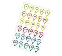 Scope Turret Decals | High Contrast Dust-Proof - Scope Turret Stickers for Outdoors - for Birthday New Year Occasion Men Husband Boyfriend Father Beginners Professionalss