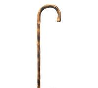 Scorched and polished chestnut crook