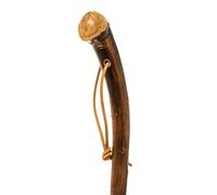 Scorched Chestnut Knob Stick Wood Hiking Stave Pole Staff Walking