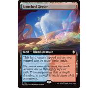 Scorched Geyser (Extended Art) | Secrets of Strixhaven Commander