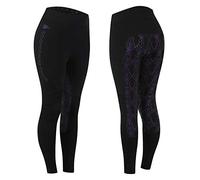 Scorching North GEO Technical Riding Tights (Black/Purple, M UK10/12)