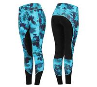 Scorching North Vivid Riding Tights - Aqua M
