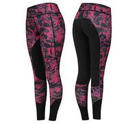 Scorching North Vivid Riding Tights - Blush XL