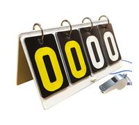 Score Board | Desktop Counter Flipper Display Stand,Competition Score Board,for Baseball Softball Soccer Basketball Volleyball Gym Tournament Competition Outdoor