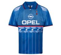 Score Draw AC Milan 1996 Fourth Retro Football Shirt Blue XXX-Large