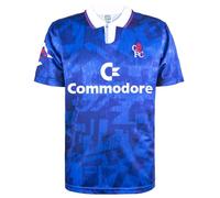 Score Draw Chelsea 1992 Retro Football Shirt Blue Small Polyester