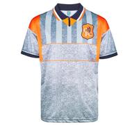 Score Draw Chelsea 1994 Away Retro Football Shirt Grey Medium Polyester