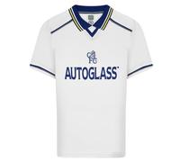 Score Draw Chelsea 1999 Away Retro Football Shirt White XX-Large Polyester
