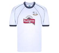 Score Draw Derby County 2002 Retro Football Shirt White X-Large Polyester