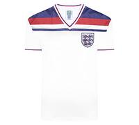 Score Draw Retro England 1982 World Cup Home Shirt White