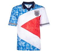Score Draw England 1990 Mash Up Retro Football Shirt Multi XX-Large Polyester