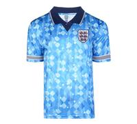 Score Draw England 1990 World Cup Third Shirt Blue X-Large Polyester