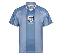Score Draw England 1996 Away Euro Championship Retro Shirt Grey XS Polyester