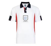 Score Draw England 1998 World Cup Finals Retro Football Shirt White XS Polyester