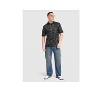 Score Draw England '90 Retro Blackout Shirt - Black - Mens XS