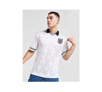 Score Draw England 1990 World Cup Finals Retro Football Shirt White Medium Polyester