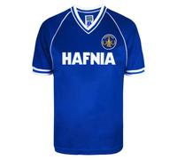 Score Draw Everton 1982 Retro Football Shirt Blue XX-Large Polycotton