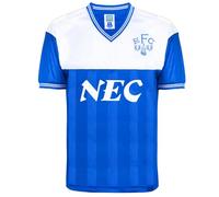 Score Draw Score Draw Everton Home Shirt 1985/86 S Blue