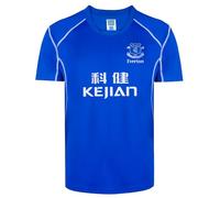 Everton 2002 Retro Football Shirt Blue X-Large Polyester