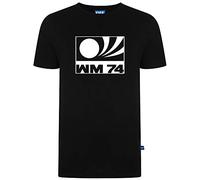 Score Draw FIFA 1974 Logo T-Shirt Black X-Large Polyester