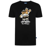 Score Draw FIFA 1974 Mascot T-Shirt Black X-Large Polyester