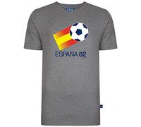 Score Draw FIFA 1982 Logo T-Shirt Grey Medium Polyester