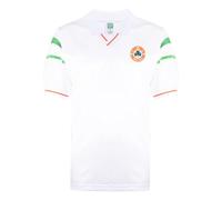 Score Draw Ireland 1988 European Championship Away Shirt White X-Large Polycotton