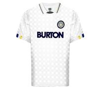 Score Draw Leeds United 1988 Retro Football Shirt White X-Large Polyester