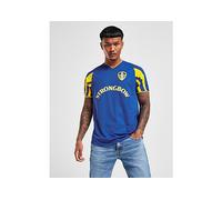 Score Draw Leeds United FC 2001 Third Retro Shirt - Blue - Mens XS