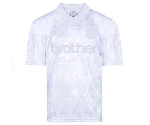 Score Draw Manchester City 1990 Blank Out Retro Shirt White X-Large Polyester