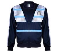Score Draw Manchester City 1990 Retro Track Jacket Blue X-Large Polyester