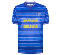 Score Draw Mens Chelsea Ankle Boots 1984 Retro Home Shirt Adults Short Sleeve