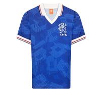 Score Draw Netherlands 1992 European Championship Third Shirt Blue Small Polyester
