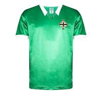 Score Draw Northern Ireland 1982 Shirt Green X-Large Polycotton