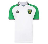 Score Draw Norwich City 1978 Admiral Away Football Shirt White Medium Cotton