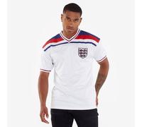Score Draw England 1982 World Cup Finals Retro Shirt White XS Cotton/Polyester