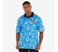 Score Draw Retro England 1990 Third Shirt Blue White